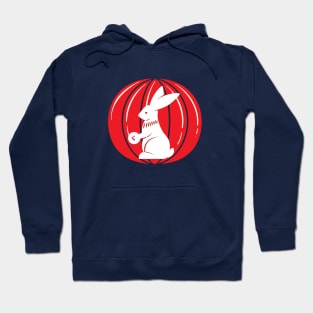 RABBIT IN RED LANTERN Hoodie